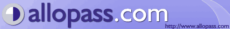Allopass, le micro-paiement pour tous les Webmasters !